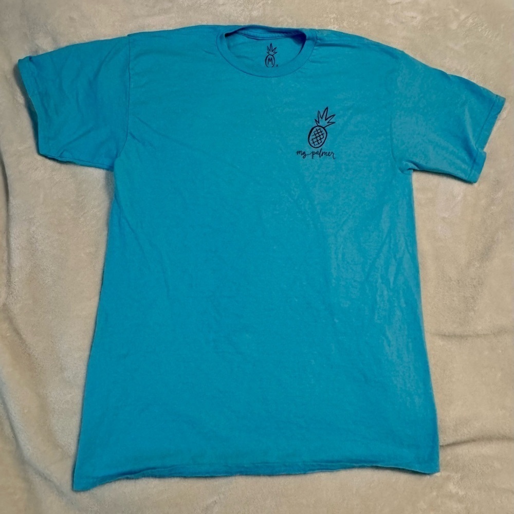 mg palmer Stand Out, Teal Fish Tee medium - Picture 2 of 6